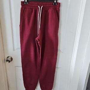 Forever 21 Burgundy Jogger Pants